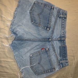 High waisted shorts